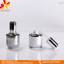 Oval shape acrylic fancy 30ml dropper bottle